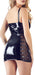 Robe VINYL DRESS Noire