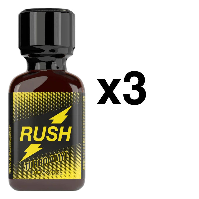 Rush Turbo Amyl 24ml x3