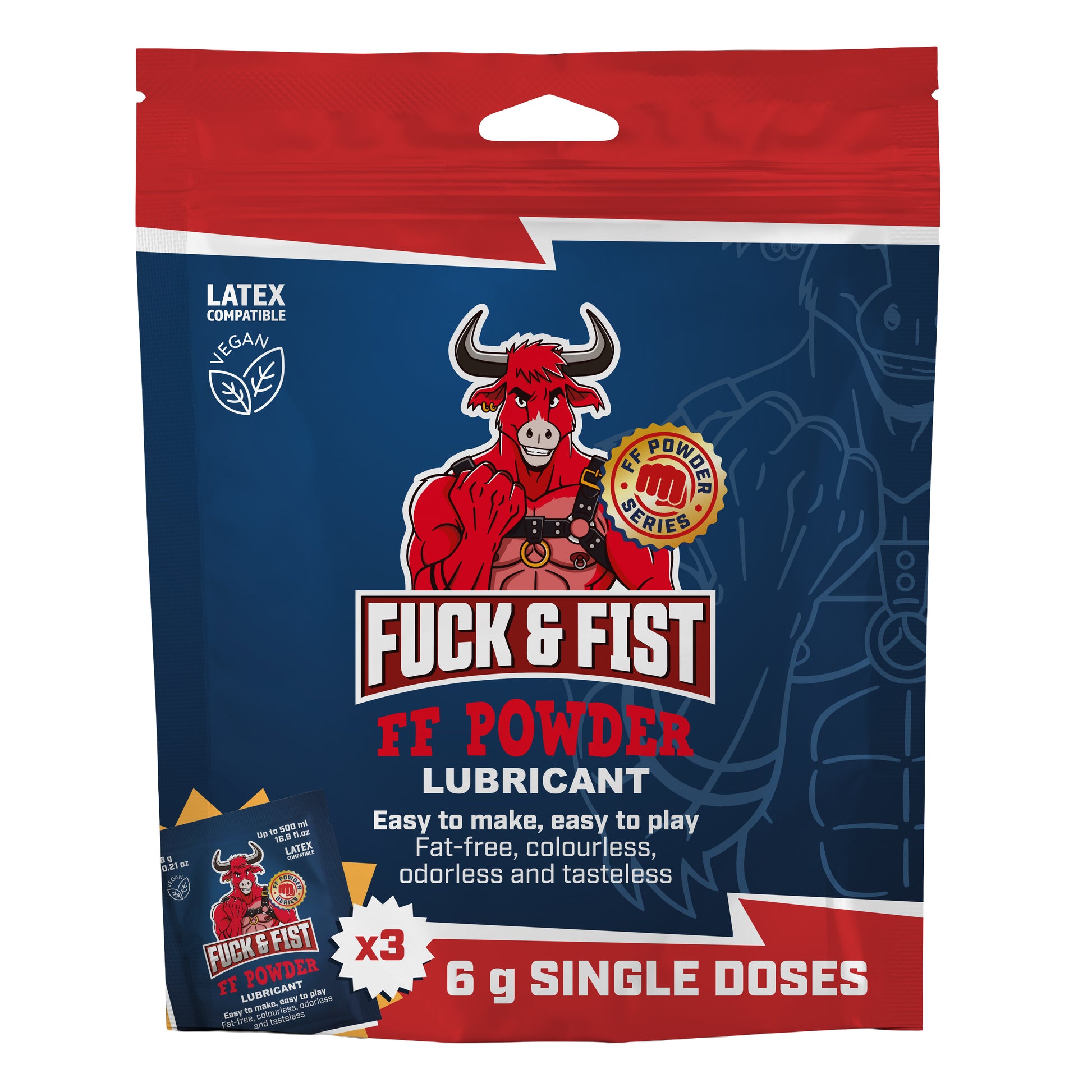 Sachets Poudre à Fist Fuck & Fist FF Powder 6g x3