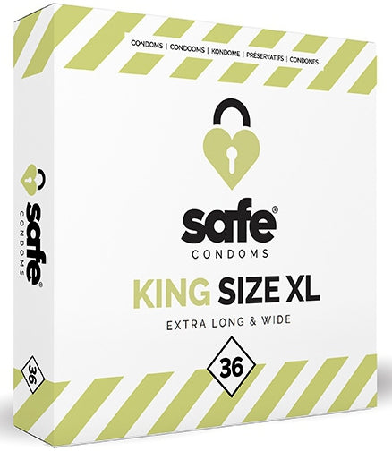 Préservatifs XL Safe 60mm x36