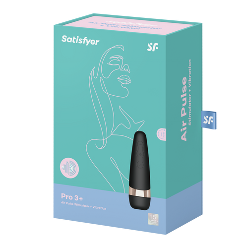 Satisfyer Pro 3 Vibration - noir