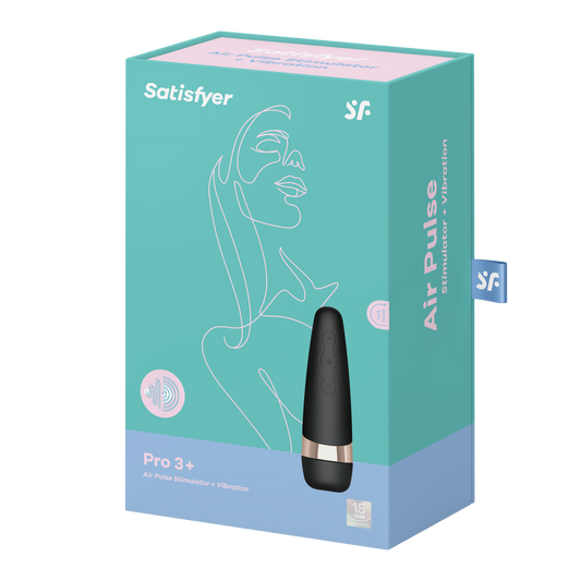 Satisfyer Pro 3 Vibration - noir