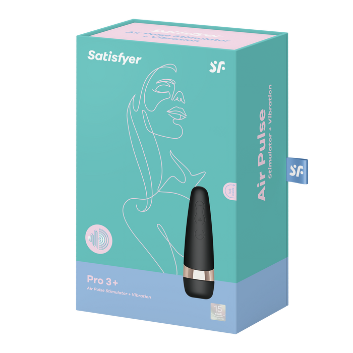 Satisfyer Pro 3 Vibration - noir