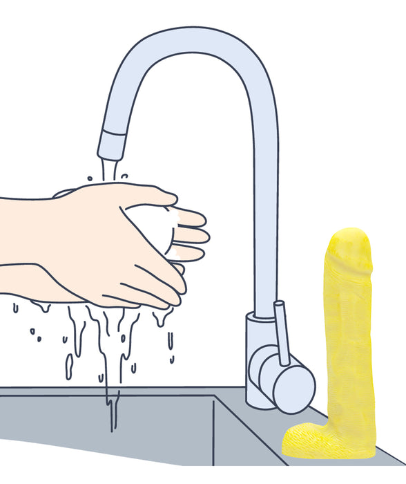 Savon pénis Dicky Soap jaune