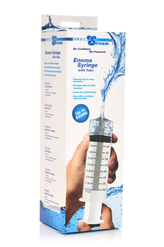 Seringue pour Eau et Lubrifiant Enema Syringe 550ml