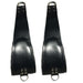 set de 2 Supports pieds en cuir pour sling 2 mousquetons - 60cm - The Red