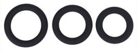 Set de 3 cockrings en silicone