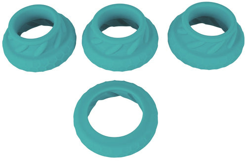 Set de 4 Anneaux Cock & Ball 3 in 1 - 31mm