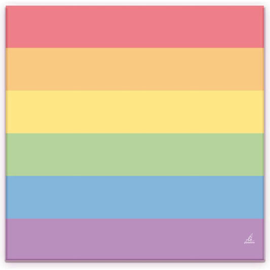 Serviettes en papier Rainbow x20