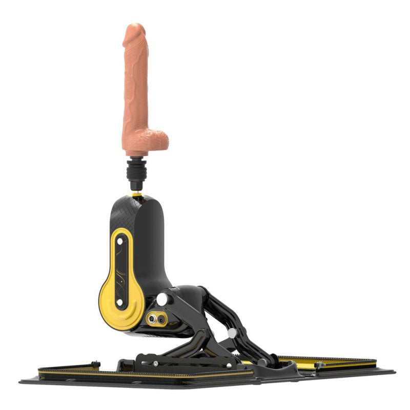 Sex Machine portable Fuck Bag Jaune avec valisette