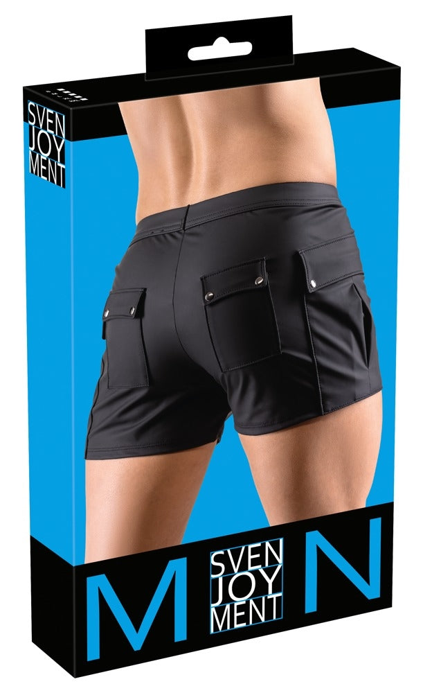Short avec poches Junio Noir