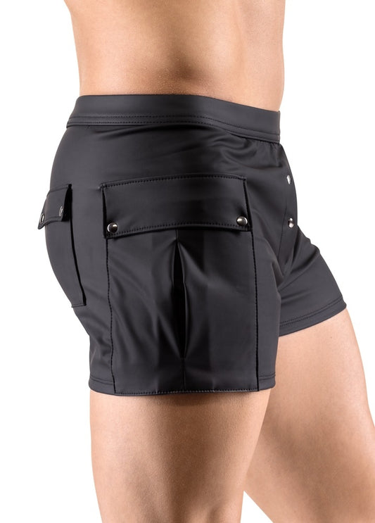 Short avec poches Junio Noir
