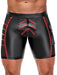 Short avec zip Ormeto Noir-Rouge