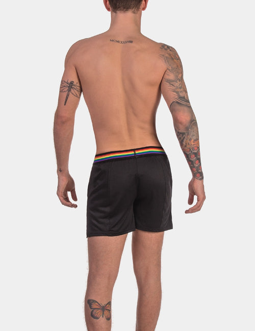 Short Barcode Pride Noir