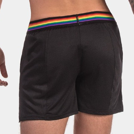 Short Barcode Pride Noir