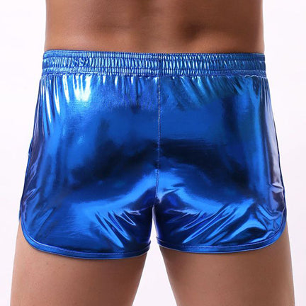 Short brillant Fakiz Bleu