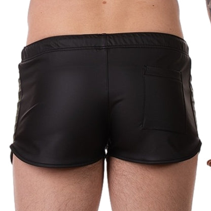 Short Byron Laboratory Noir-Jaune fluo