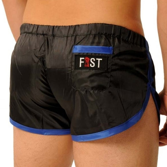 Short court Fist Noir-Bleu