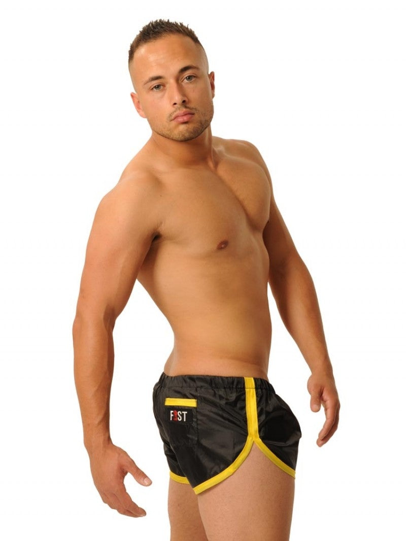 Short court FIST Noir-Jaune