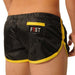 Short court FIST Noir-Jaune
