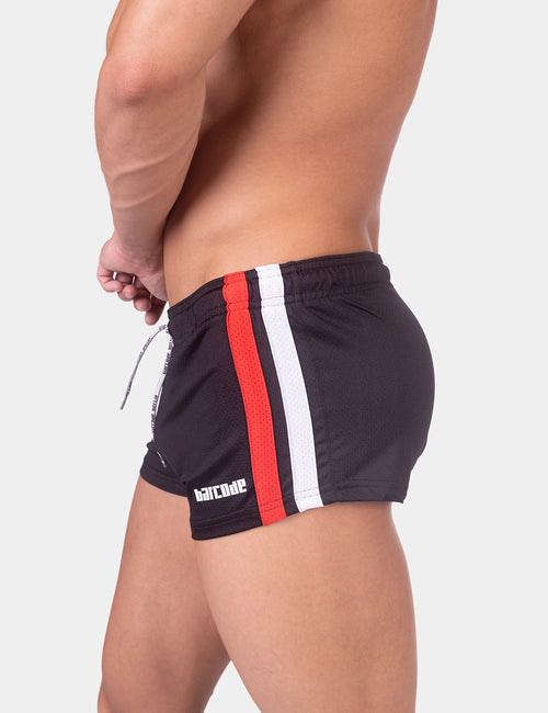 Short Timur Noir Rouge Blanc