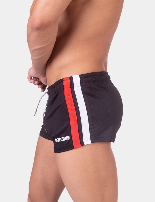 Short Timur Noir Rouge Blanc