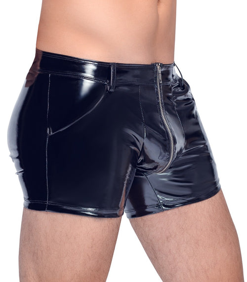 Short VINYL BOUNT Noir