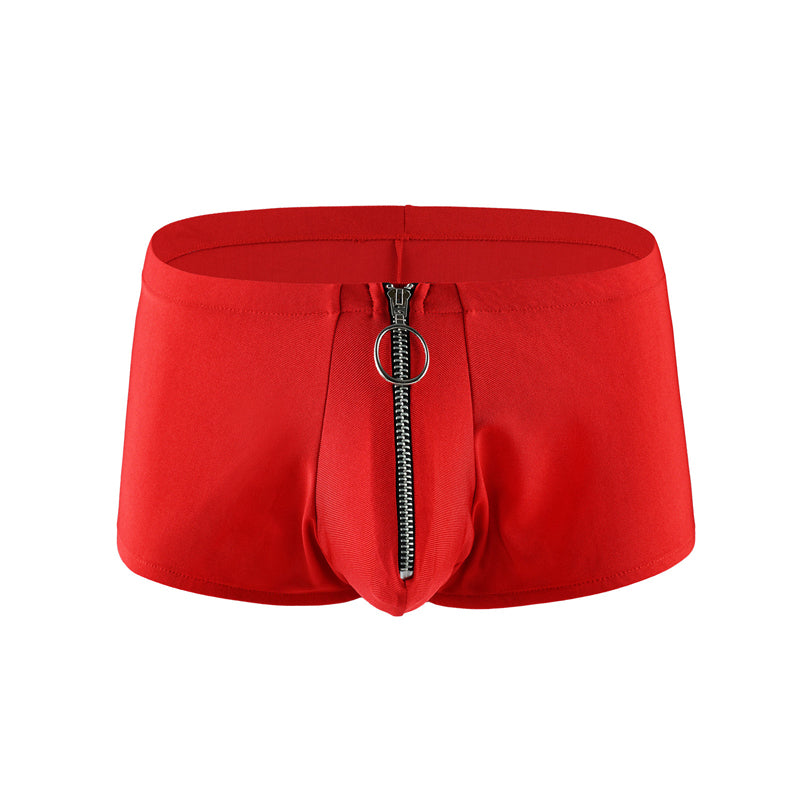 Shorty avec Zip Mino Rouge