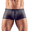 Shorty sexy à zip Hileo Noir
