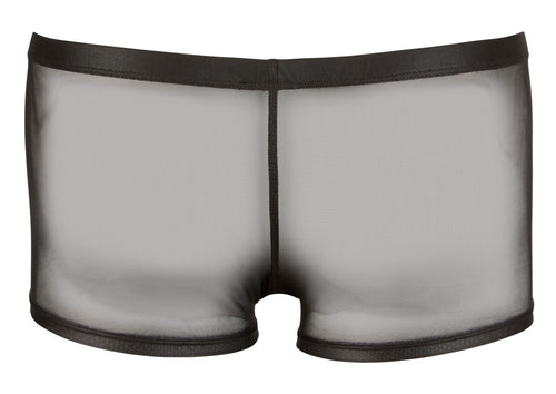 Shorty sexy à zip Hileo Noir