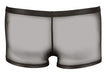 Shorty sexy à zip Hileo Noir