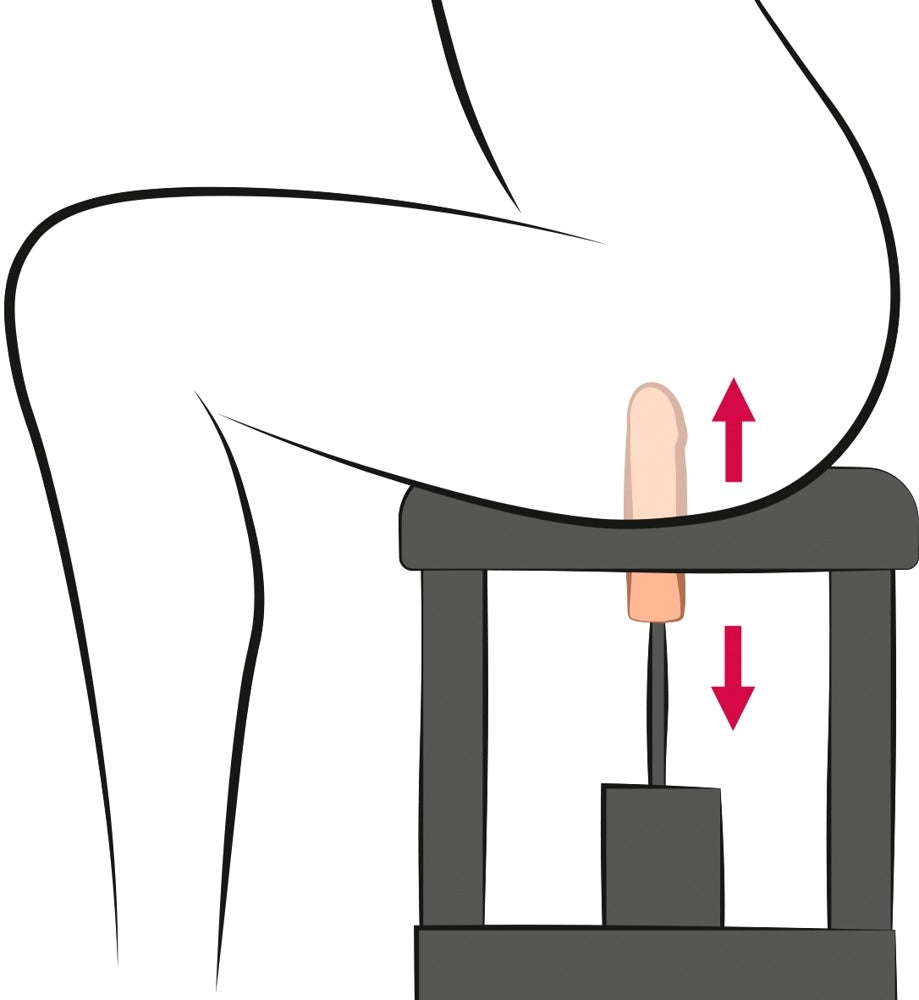 Siège avec Gode SIT-ON CLIMAXER The Banger