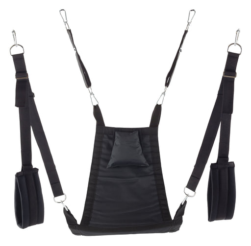 Sling en tissu Mykonos - Set complet - 4 Points Noir