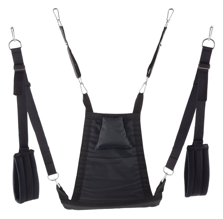 Sling en tissu Mykonos - Set complet - 4 Points Noir