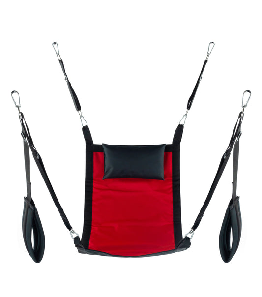 Sling en tissu Rectangle - Set complet Rouge