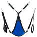 Sling en tissu Triangle - Set complet Bleu