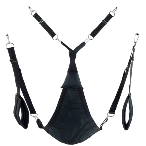 Sling en tissu Triangle - Set complet Noir