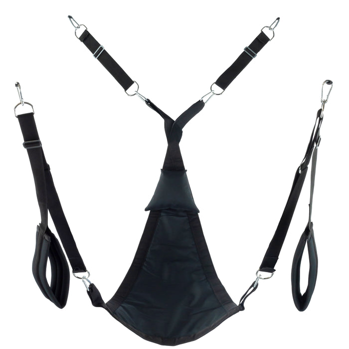 Sling en tissu Triangle - Set complet Noir