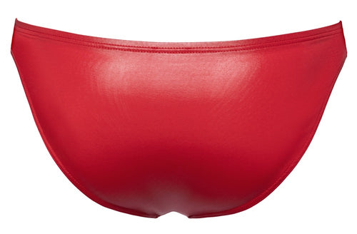 Slip avec cordon Zonio Rouge