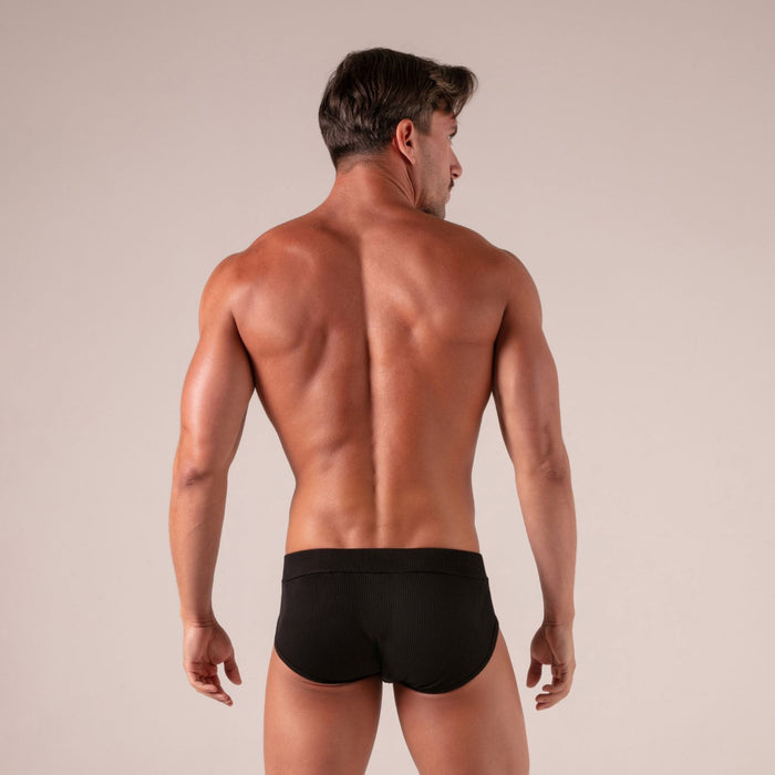 Slip avec lacets Laced Noir