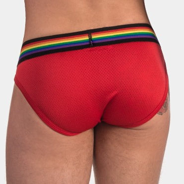 Slip Barcode Pride Rouge