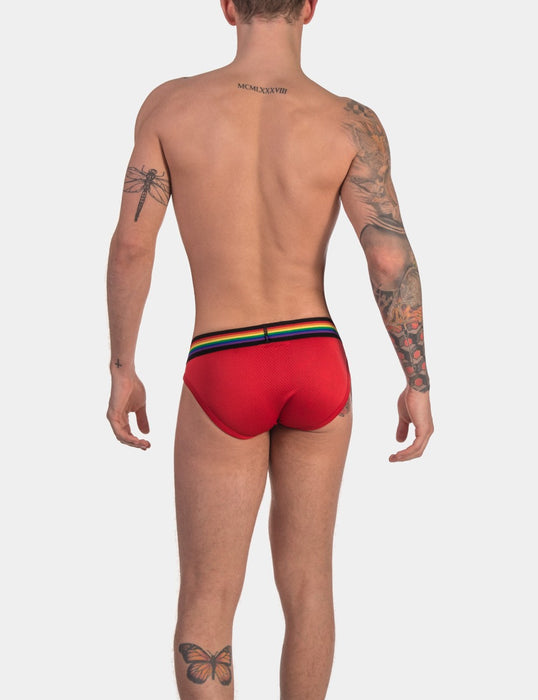 Slip Barcode Pride Rouge