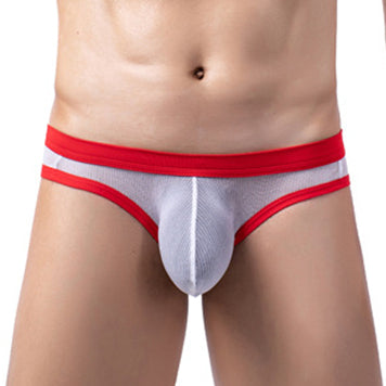 Slip Clipo Blanc-Rouge