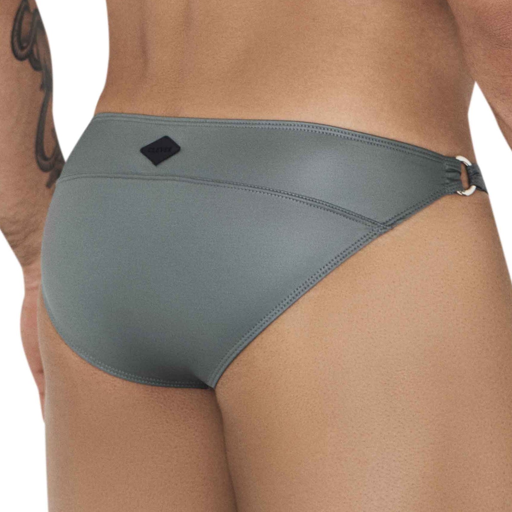 Slip effet mouillé GLACIER Gris-Vert