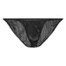 Slip sexy Shiny Line Noir