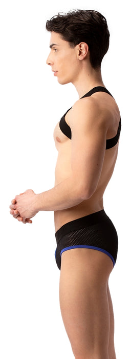 Slip Sicile Noir-Bleu