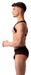 Slip Sicile Noir-Rouge