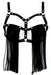 SOUTIEN GORGE EN CUIR AVEC FRANGES