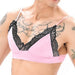 Soutien-Gorge Lace Border Rose-Noir