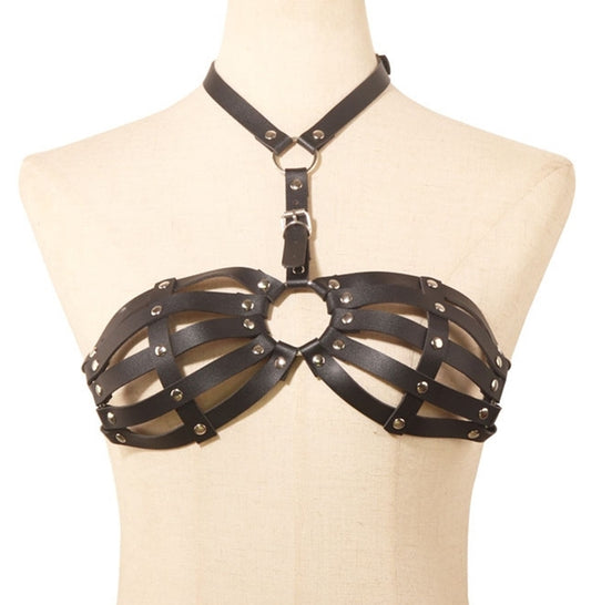 Soutien-gorge Simili Lanya Noir